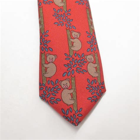 hermes koala tie turnbull|hermes upside down ties.